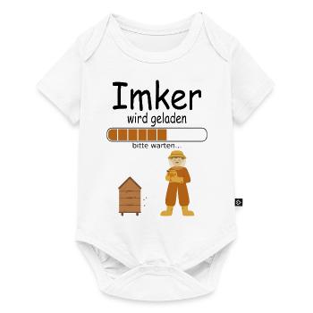 Angehende Imker werden Anfänger Ausbildung Baby - Baby Premium Kurzarmbody - Weiß - Vorne