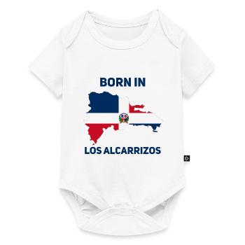 Los Alcarrizos - Baby Premium short-sleeve bodysuit - white - Front