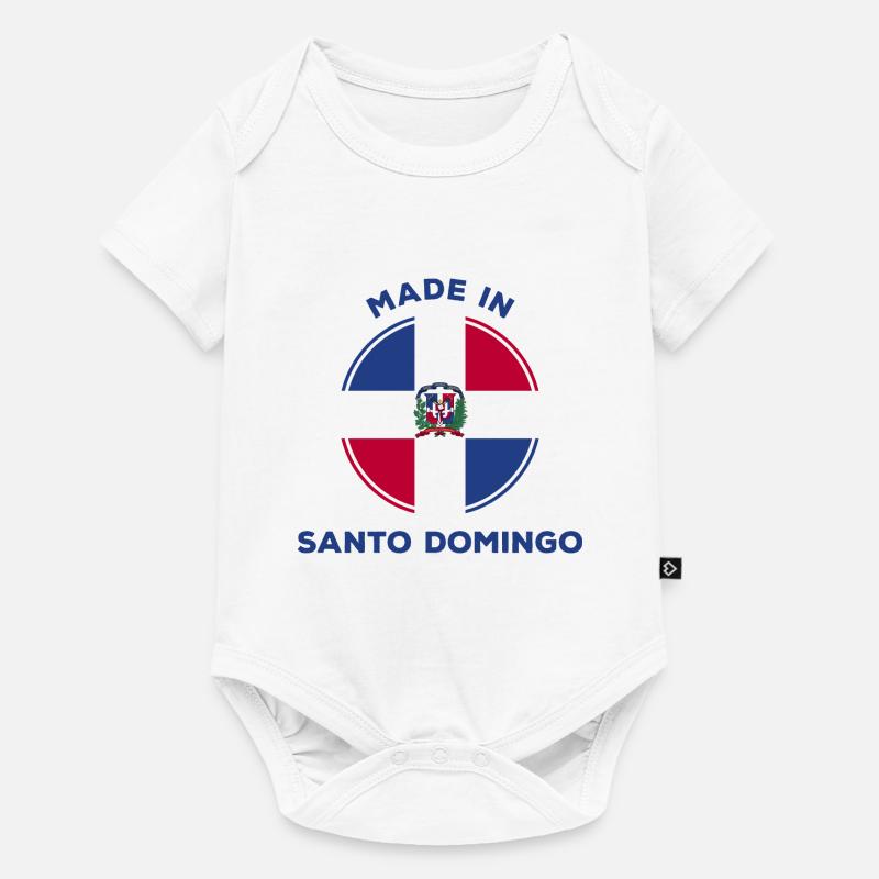 Saint-Domingue - Body à manches courtes Premium Bébé - blanc