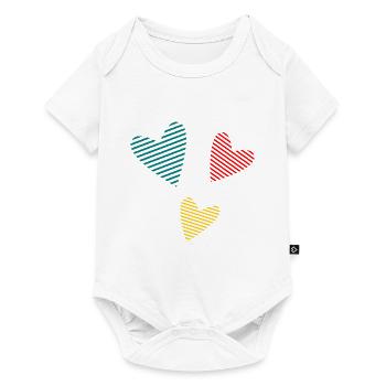 FATHER's DAY. HAPPY BIRTHDAY DAD. DAD. HAPPY BIRTHDAY - Baby Premium short-sleeve bodysuit - white - Front