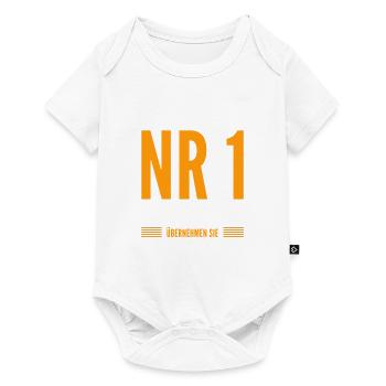Nr. 1, Sie sind dran - Baby Premium Kurzarmbody - Weiß - Vorne