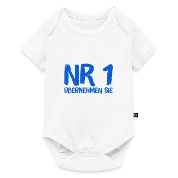Nr. 1, sie sind dran - Baby Premium Kurzarmbody - Weiß - Vorne