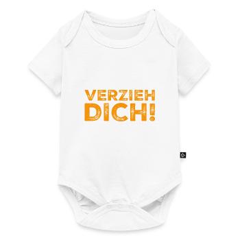 verzieh dich - Baby Premium Kurzarmbody - Weiß - Vorne