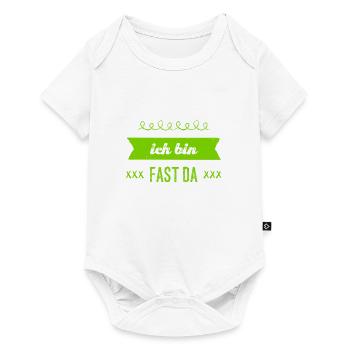 nur noch ein kleines Stück - Baby Premium Kurzarmbody - Weiß - Vorne