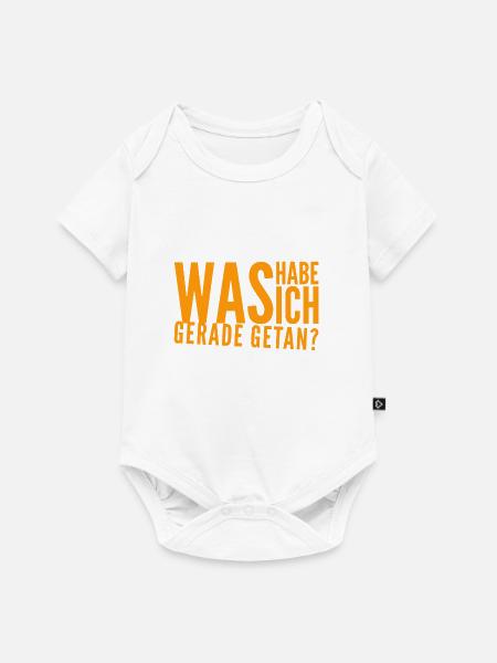 ich kann es nicht fassen - Baby Premium Kurzarmbody - Weiß