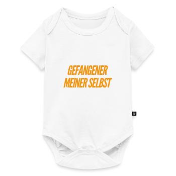 in mir selbst gefangen - Baby Premium Kurzarmbody - Weiß - Vorne