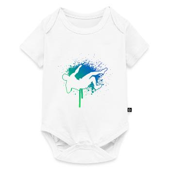 Climbing Climbing Climber Women Bouldering - Baby Premium short-sleeve bodysuit - white - Front
