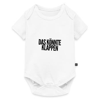 ich bin zuversichtlich - Baby Premium Kurzarmbody - Weiß - Vorne
