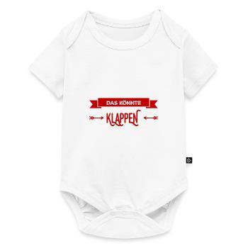 alles ist möglich - Baby Premium Kurzarmbody - Weiß - Vorne