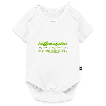 hoffnungslos war gestern - Baby Premium Kurzarmbody - Weiß - Vorne