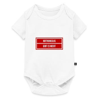 ich verliere nie die Hoffnung - Baby Premium Kurzarmbody - Weiß - Vorne