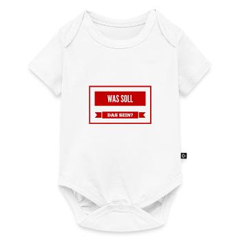 das ist mir neu - Baby Premium Kurzarmbody - Weiß - Vorne