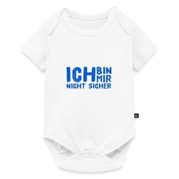 ich bin voller Unsicherheit - Baby Premium Kurzarmbody - Weiß - Vorne