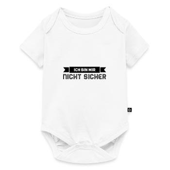 da habe ich meine Zweifel - Baby Premium Kurzarmbody - Weiß - Vorne