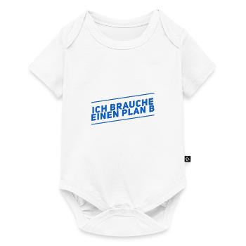 Plan B - Baby Premium Kurzarmbody - Weiß - Vorne