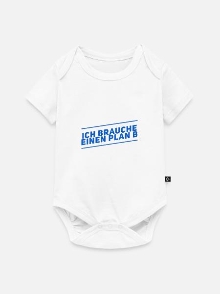 Plan B - Baby Premium Kurzarmbody - Weiß