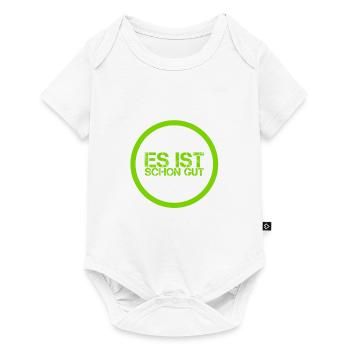 alles okay - Baby Premium Kurzarmbody - Weiß - Vorne