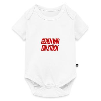 Lust zu laufen? - Baby Premium Kurzarmbody - Weiß - Vorne