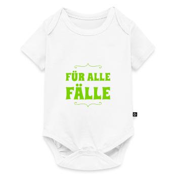 Plan B - Baby Premium Kurzarmbody - Weiß - Vorne