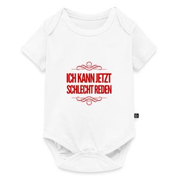 schlechter Zeitpunkt - Baby Premium Kurzarmbody - Weiß - Vorne