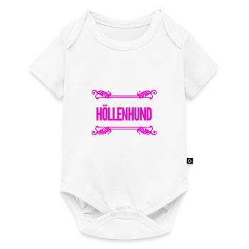 Höllenhund - Baby Premium Kurzarmbody - Weiß - Vorne