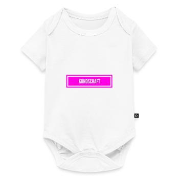 die Kundschaft wartet - Baby Premium Kurzarmbody - Weiß - Vorne
