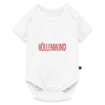 so sieht ein Höllenhund aus - Baby Premium Kurzarmbody - Weiß - Vorne