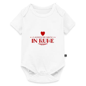 lassen sie das - Baby Premium Kurzarmbody - Weiß - Vorne