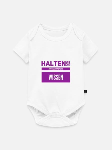 spekulieren wir nicht - Baby Premium Kurzarmbody - Weiß