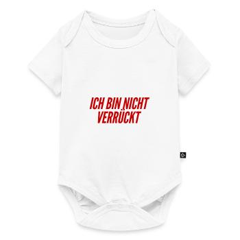 normal ist mein Ding - Baby Premium Kurzarmbody - Weiß - Vorne