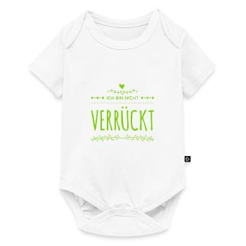 ich bin total normal - Baby Premium Kurzarmbody - Weiß - Vorne