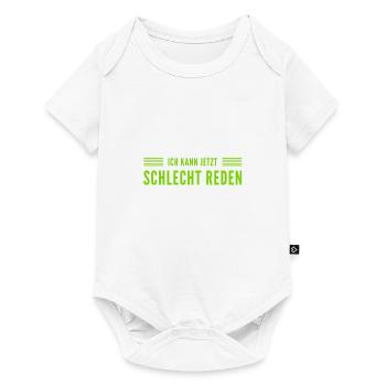 das ist ein schlechter Zeitpunkt - Baby Premium Kurzarmbody - Weiß - Vorne
