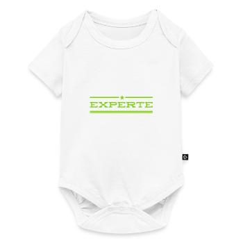 Koryphäe - Baby Premium Kurzarmbody - Weiß - Vorne