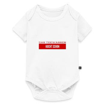 ich mag Tee - Baby Premium Kurzarmbody - Weiß - Vorne