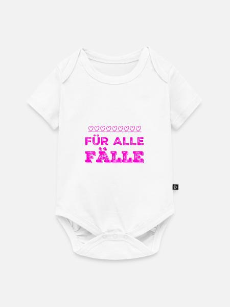ich habe einen Plan B - Baby Premium Kurzarmbody - Weiß
