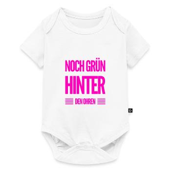 ich bin noch grün hinter den Ohren - Baby Premium Kurzarmbody - Weiß - Vorne