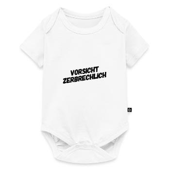 ich könnte kaputt gehen - Baby Premium Kurzarmbody - Weiß - Vorne