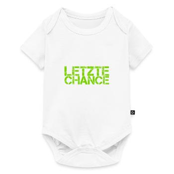 letzte Chance - Baby Premium Kurzarmbody - Weiß - Vorne