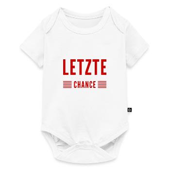 das ist die letzte Möglichkeit - Baby Premium Kurzarmbody - Weiß - Vorne