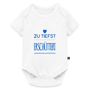 das habe ich nicht erwartet - Baby Premium Kurzarmbody - Weiß - Vorne