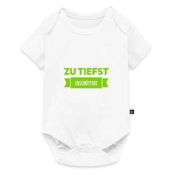 ich bin erschüttert - Baby Premium Kurzarmbody - Weiß - Vorne