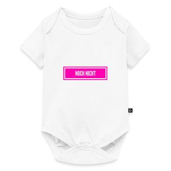 vielleicht später - Baby Premium Kurzarmbody - Weiß - Vorne