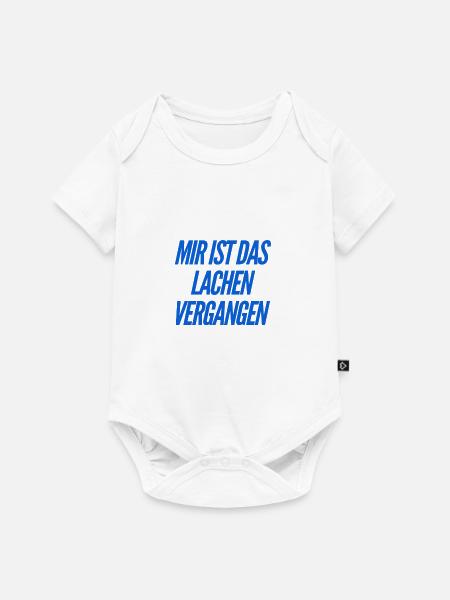 das ist nicht zum lachen - Baby Premium Kurzarmbody - Weiß