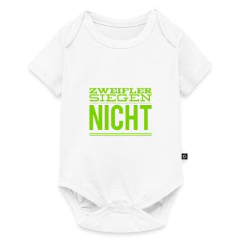 ich siege - Baby Premium Kurzarmbody - Weiß - Vorne