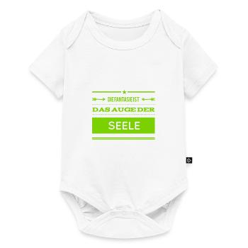 das Auge der Seele - Baby Premium Kurzarmbody - Weiß - Vorne
