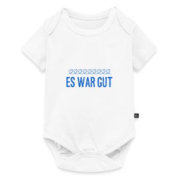 es war spitze - Baby Premium Kurzarmbody - Weiß - Vorne