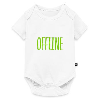 offline ist spitze - Baby Premium Kurzarmbody - Weiß - Vorne