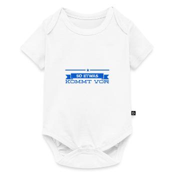 immer locker bleiben - Baby Premium Kurzarmbody - Weiß - Vorne