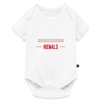 das ist ausgeschlossen - Baby Premium Kurzarmbody - Weiß - Vorne
