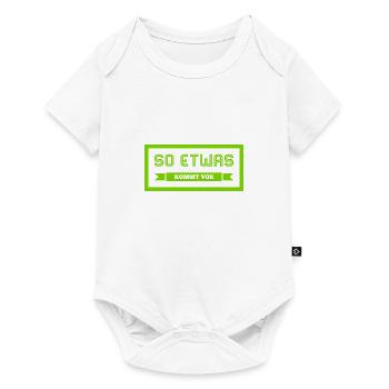 immer cool bleiben - Baby Premium Kurzarmbody - Weiß - Vorne
